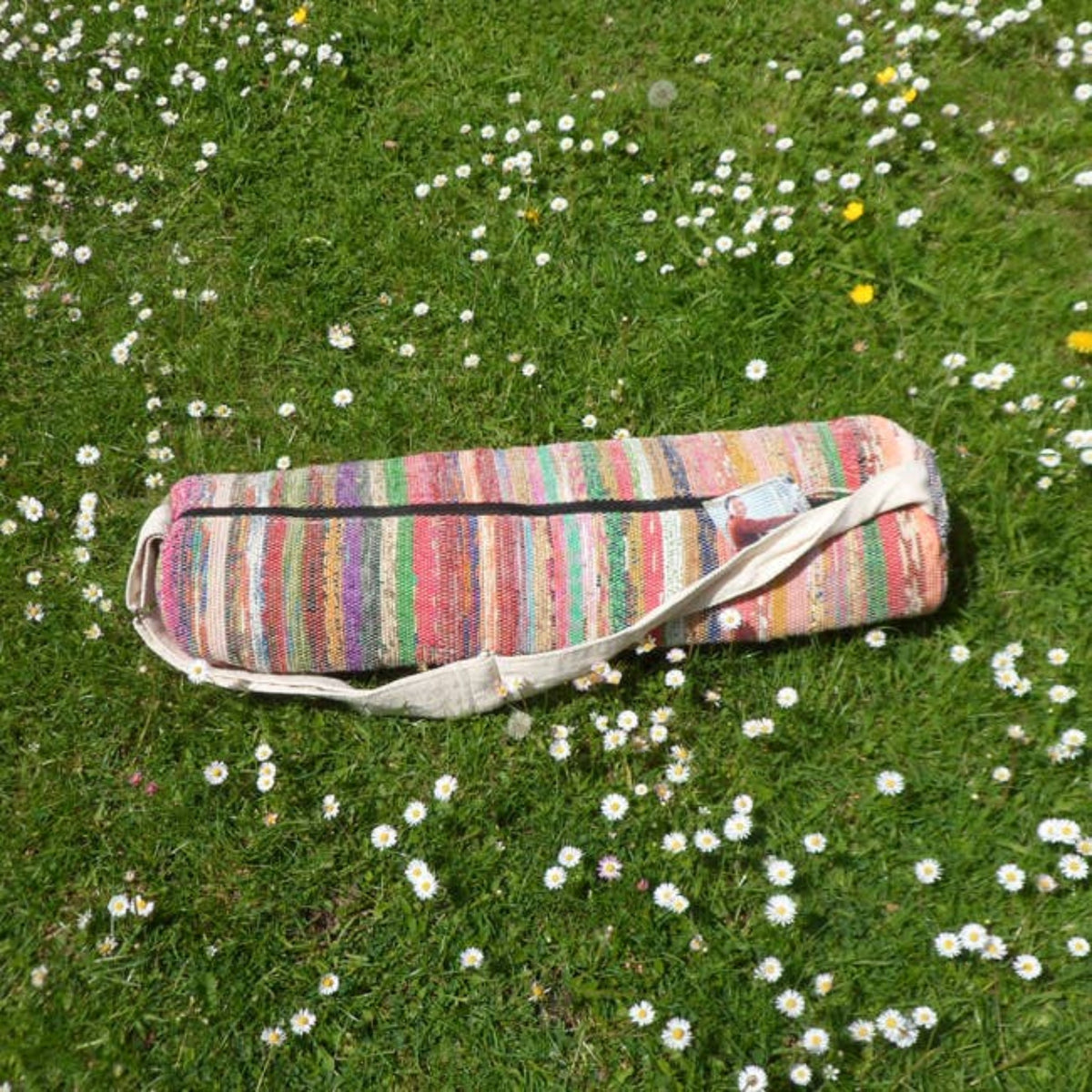 Handmade Woven Yoga Bag