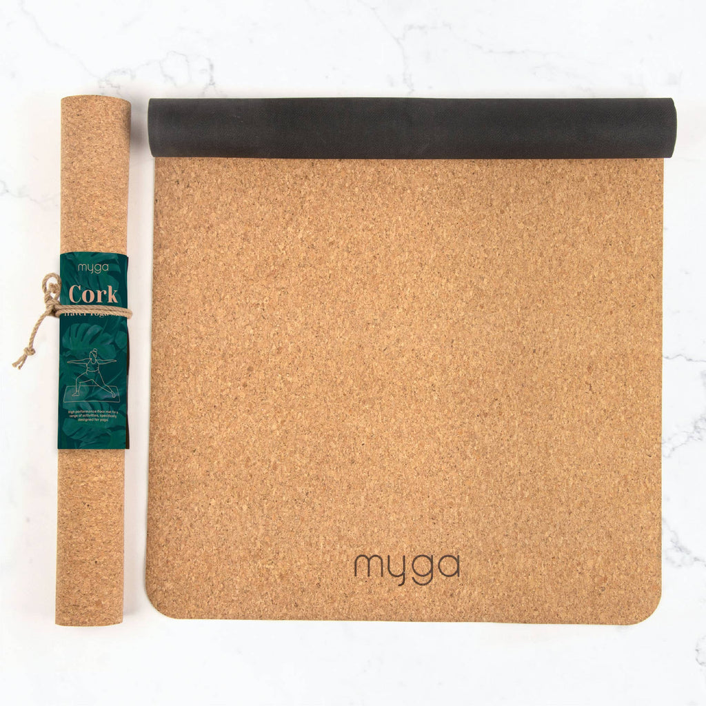 Myga Cork & Rubber Yoga Mat