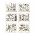 Pasta Placemats - Set of 6