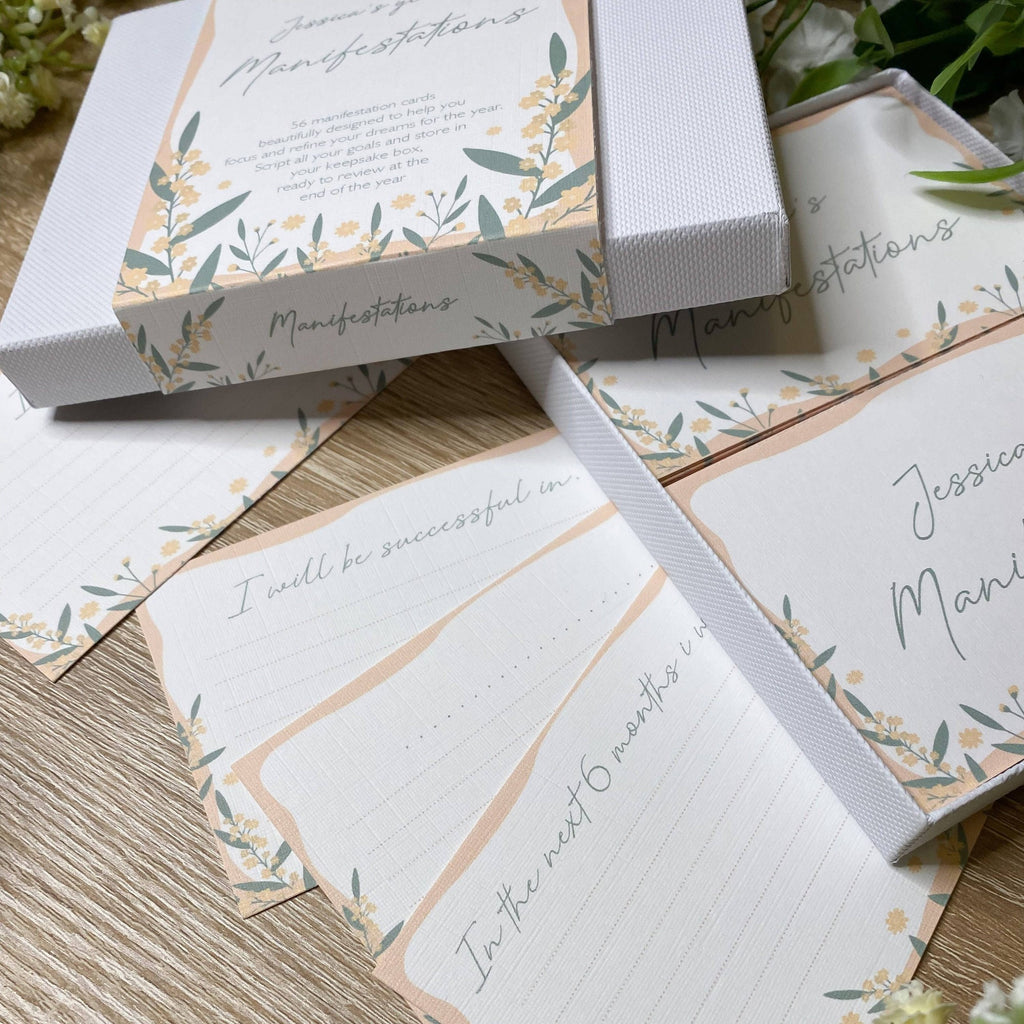 Manifestation Cards Box