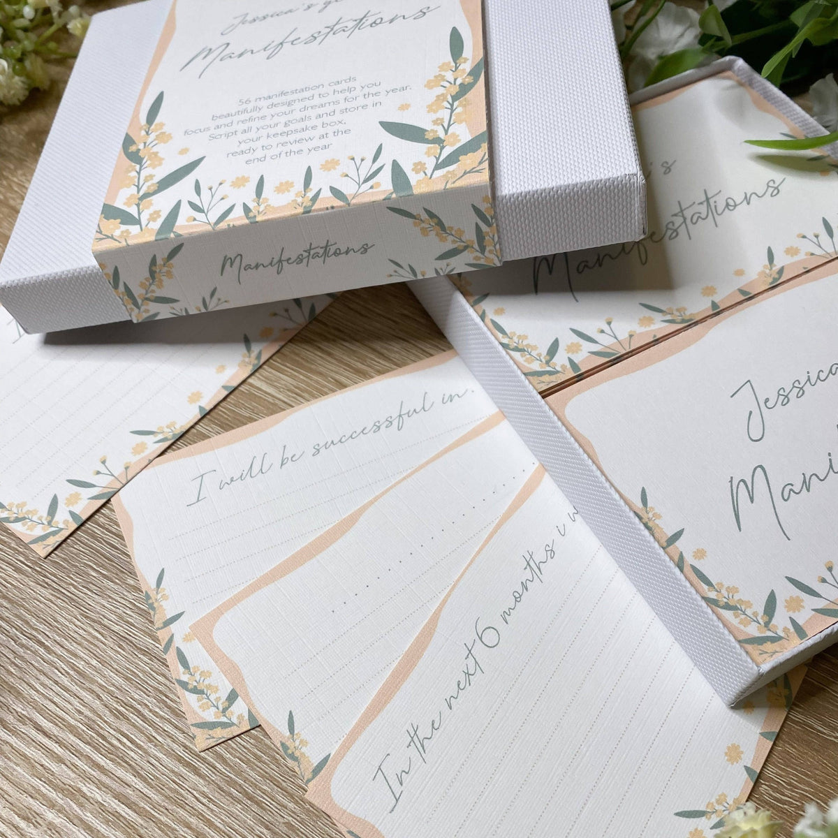 Manifestation Cards Box
