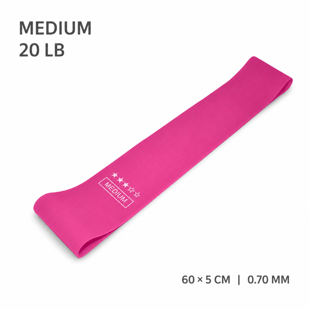 Mini Loop Resistance Band Set with Pouch