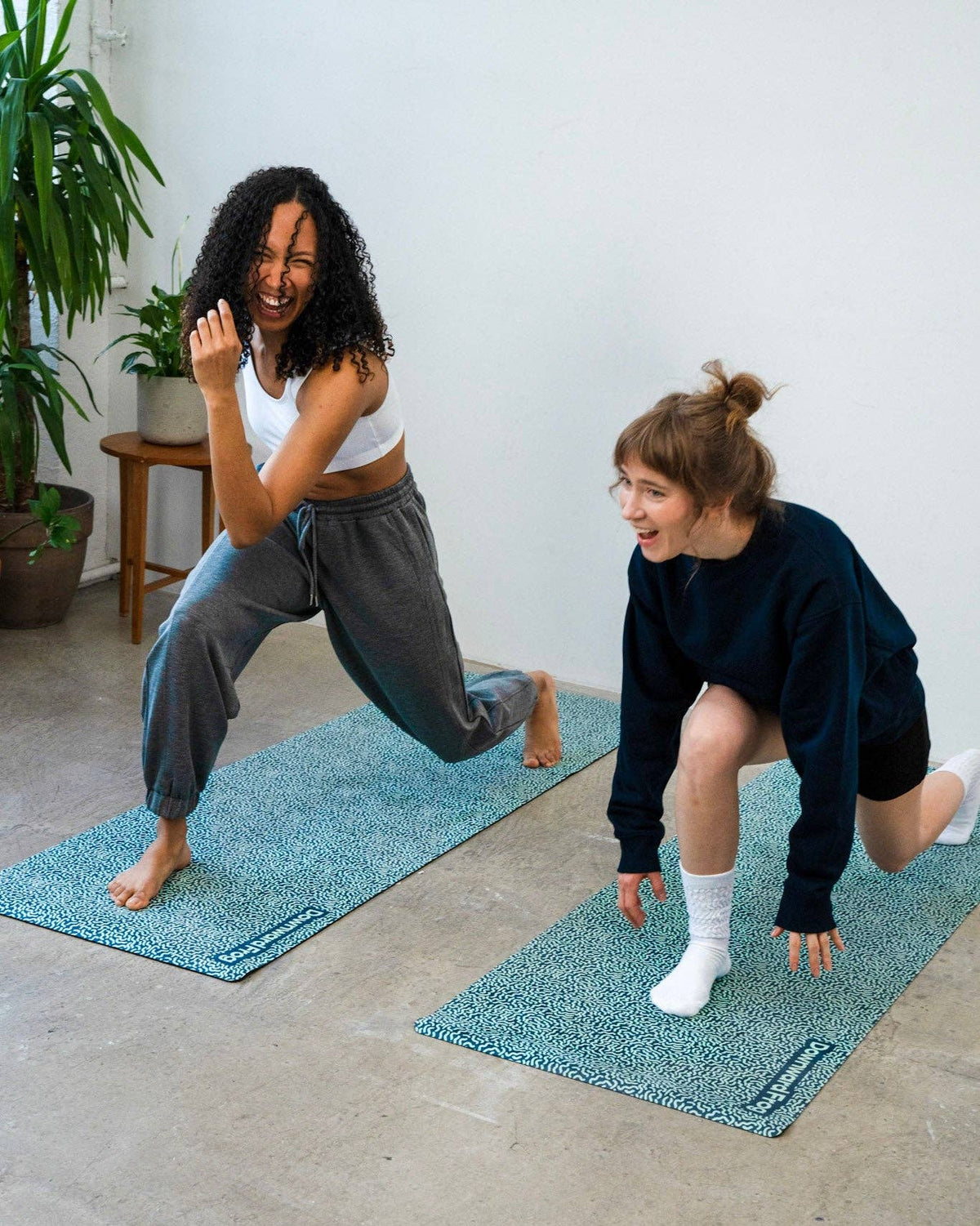 Whirly Patterned Yoga Mat - 4mm