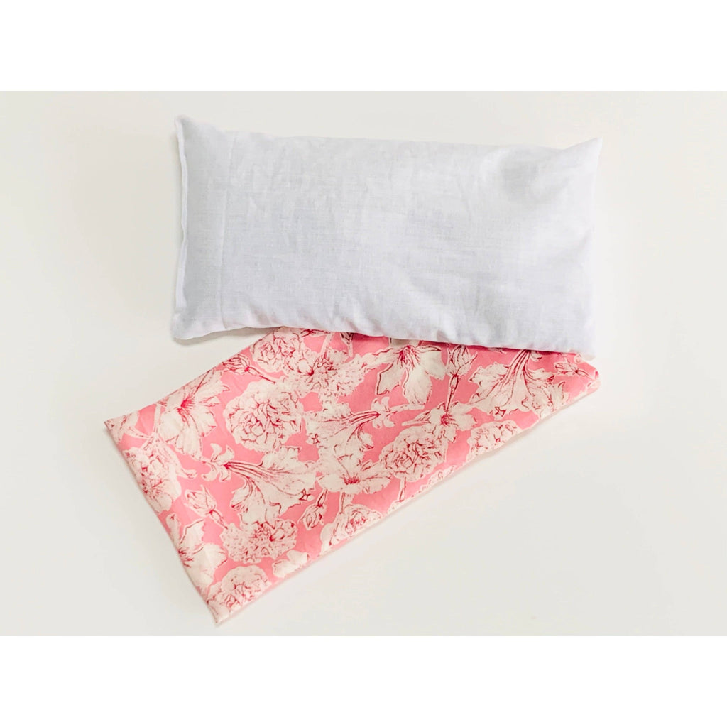 Liberty Print Lavender Eye Pillow - Green Woodland Floral
