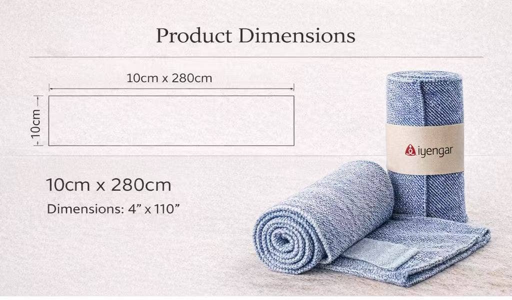 Cotton Eye Wrap for Restorative Yoga & Meditation