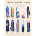 Waterproof Mandala Print Yoga Mat Bag