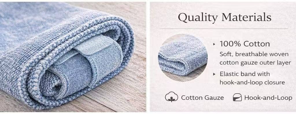 Cotton Eye Wrap for Restorative Yoga & Meditation