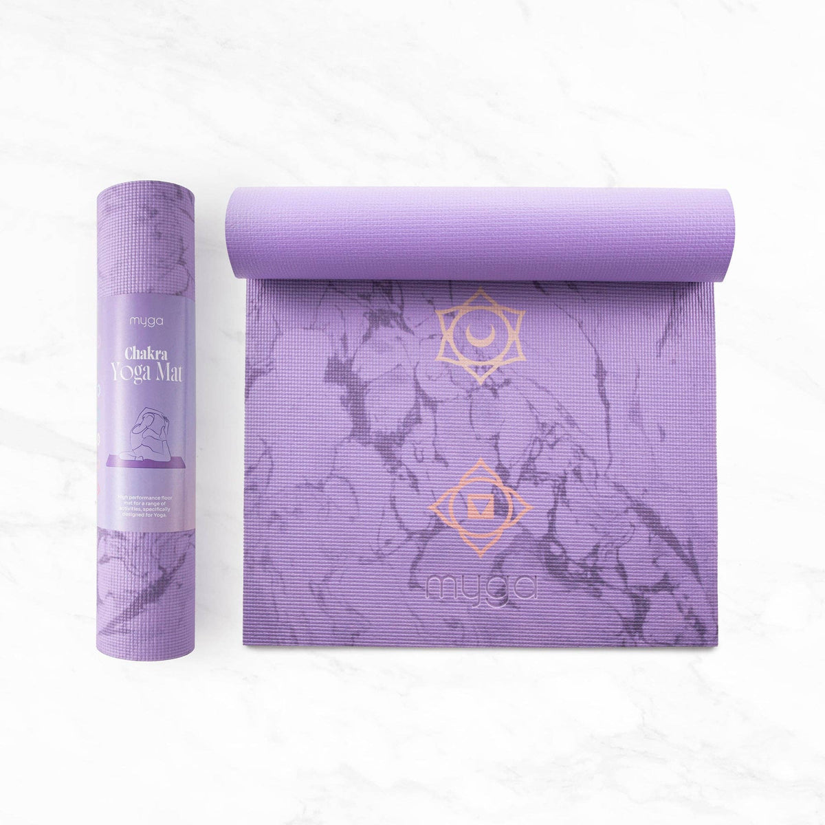 Myga Printed Yoga Mat