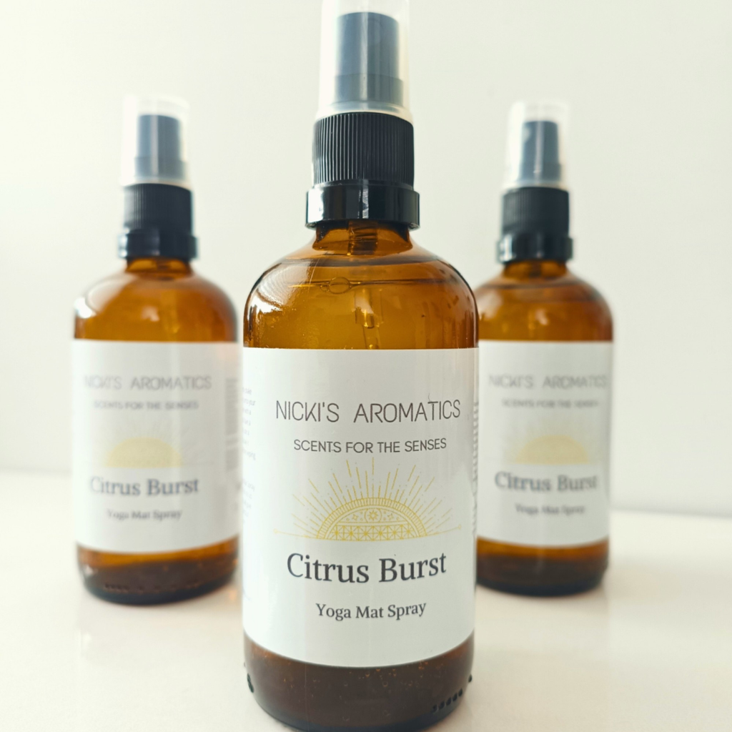 Natural Yoga Mat Spray with Essential Oils