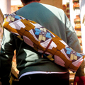 Handmade Brown African Print Yoga Bag - Kapha