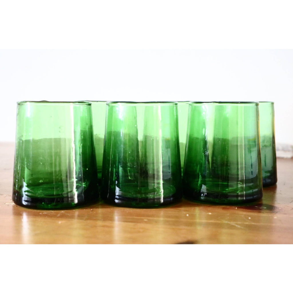 Beldi Tumbler Glasses - Green