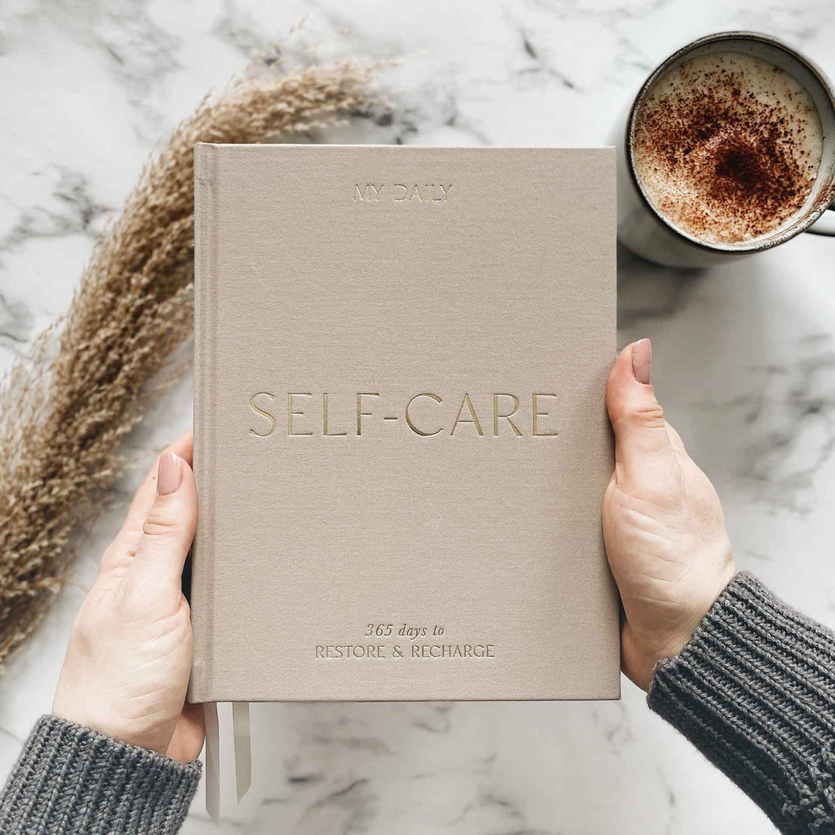 My Daily Self-Care Intentions & Gratitude Journal - Pebble