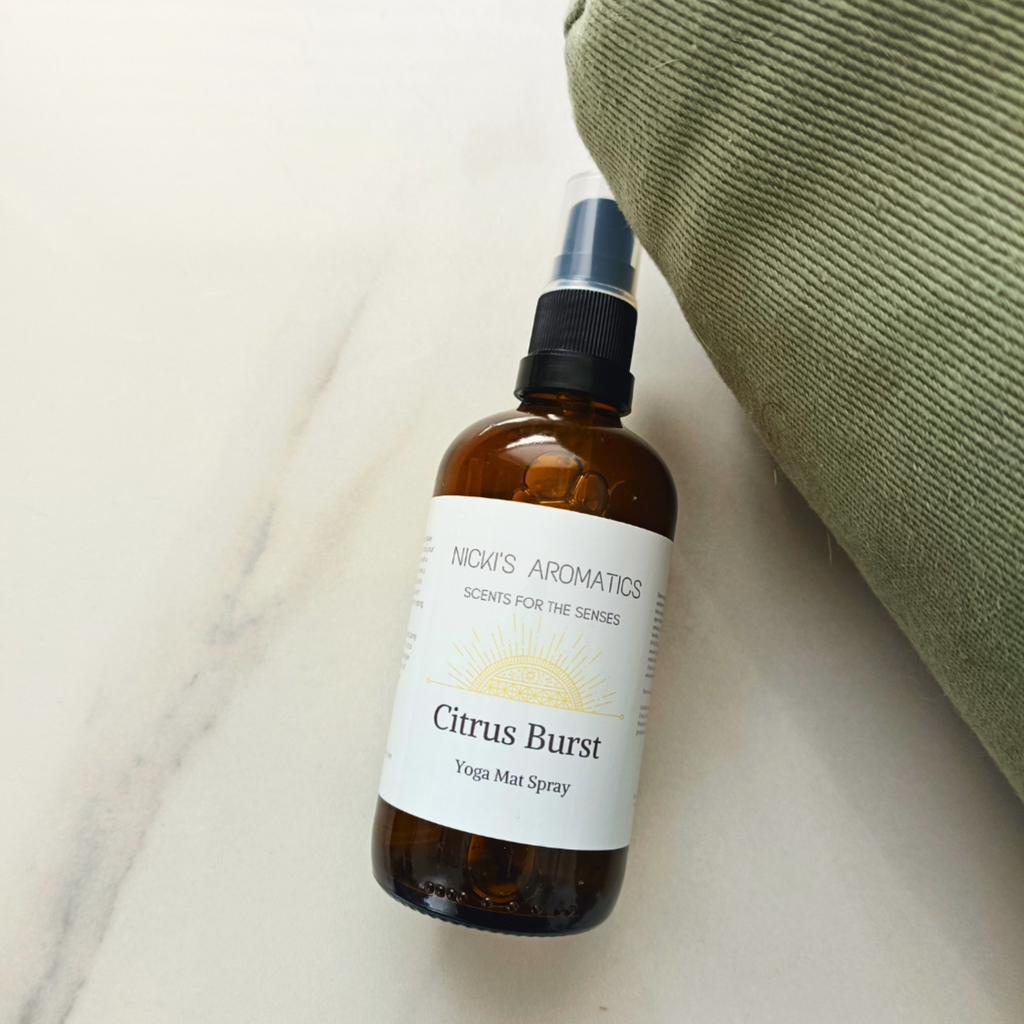 Natural Yoga Mat Spray with Essential Oils