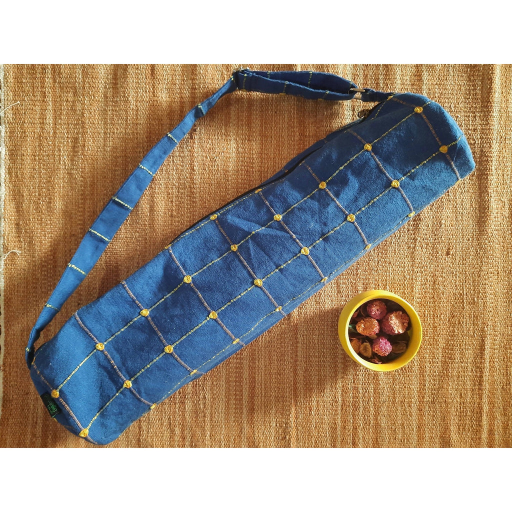 Upcycled Cotton Yoga Mat Bag
