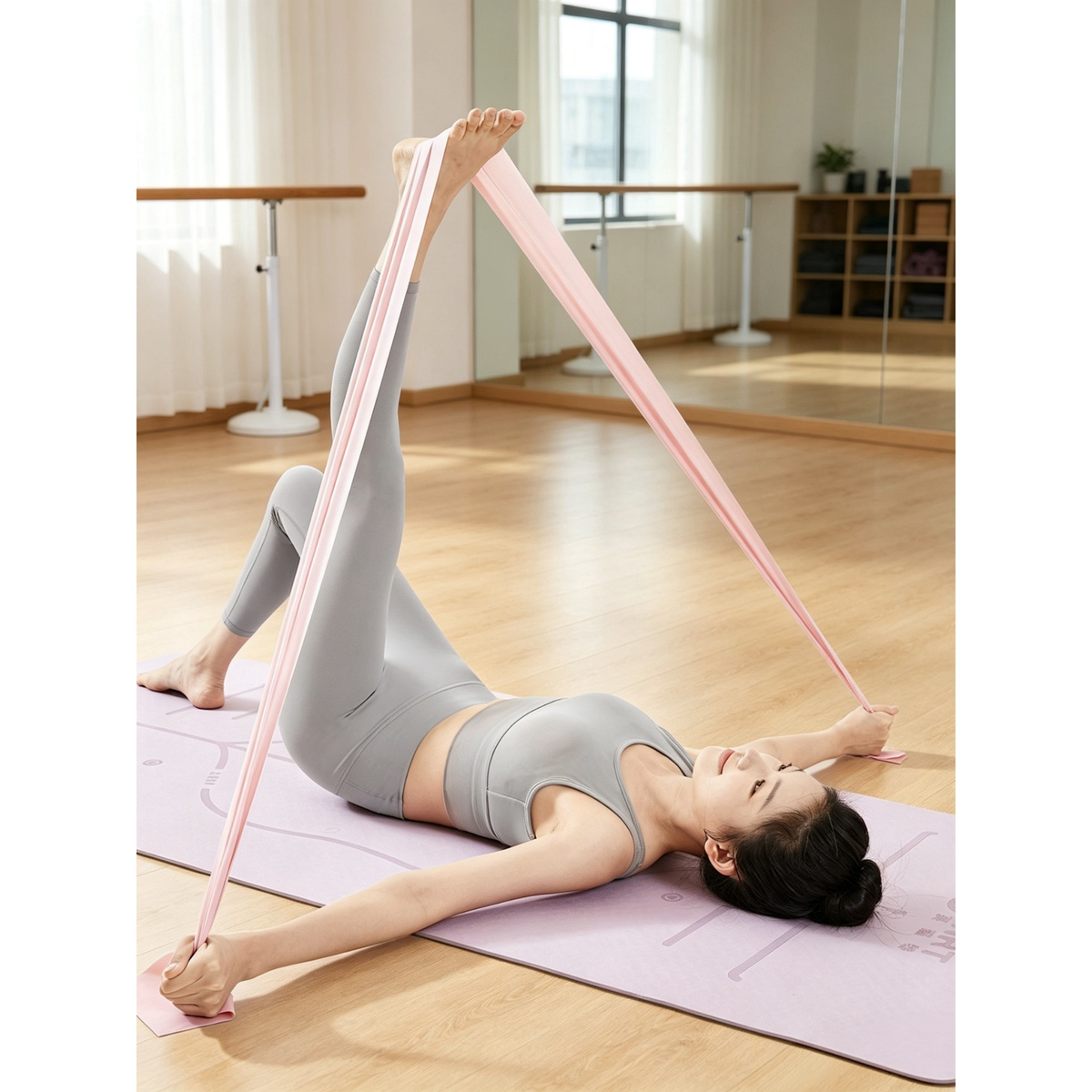 Yoga Towel & Grip Socks Gift Box Set