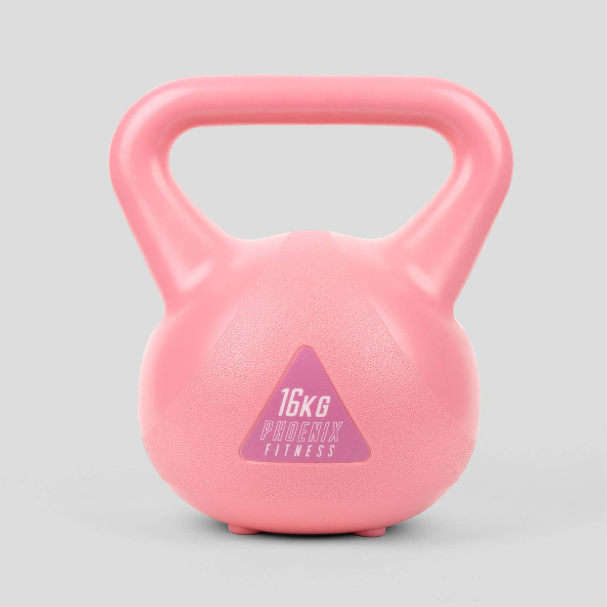 Pink Vinyl Coated Kettlebell - 16kg