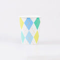 Argyle Party Cups x 8 | Meri Meri party cups Argyle Party Cups x 8