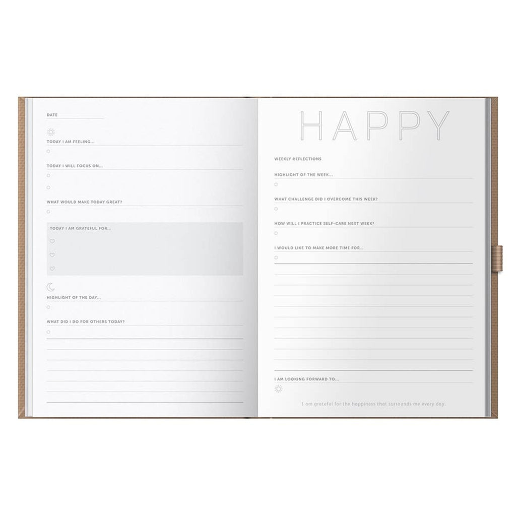 Busy B Gratitude Journal - 6 Month Undated