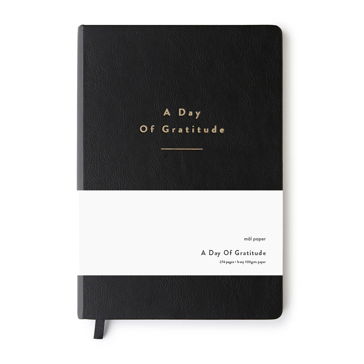 Day of Gratitude Journal - Black
