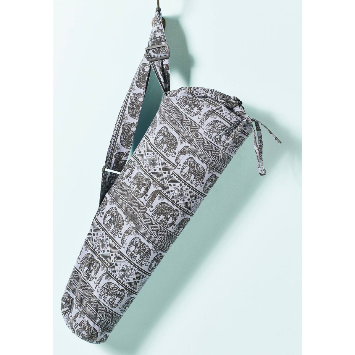 Elephant Cotton Yoga Mat Bag