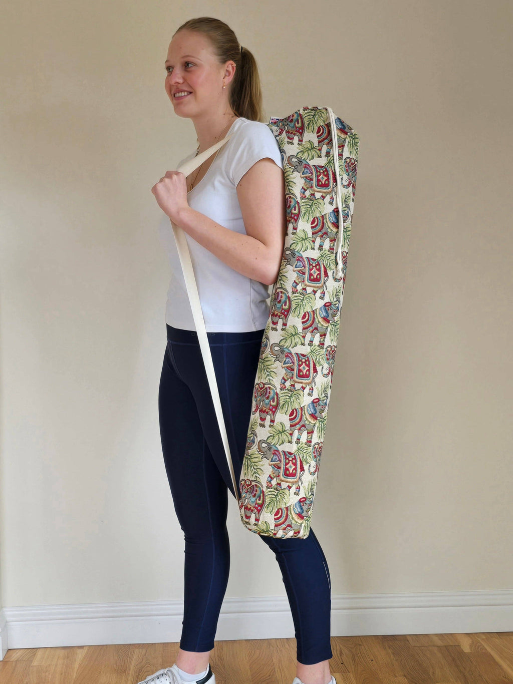 Tapestry Yoga & Pilates Mat Bag - Elephant