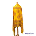 Om Print Cotton Meditation Shawl