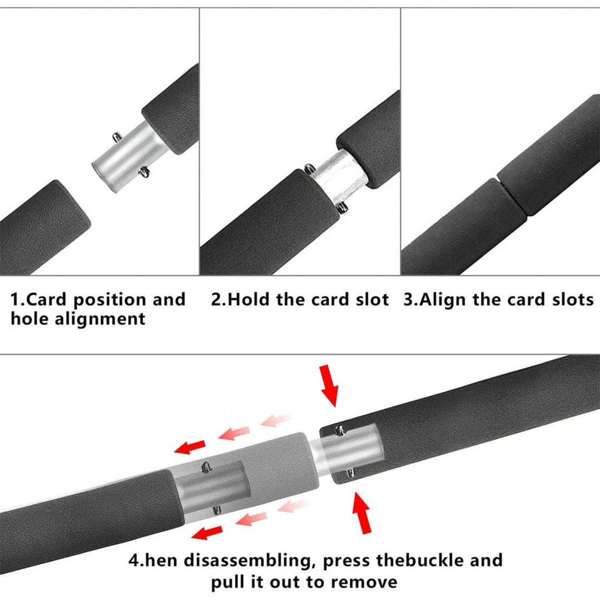 Portable Pilates Resistance Bar