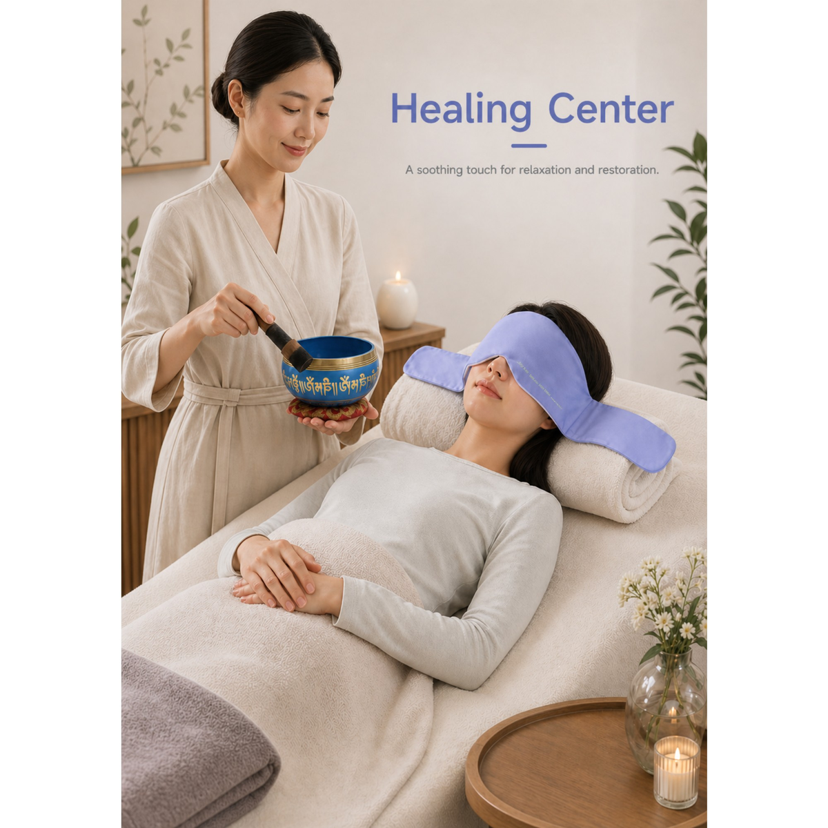 Weighted Eye Pillow for Yoga Nidra & Meditation
