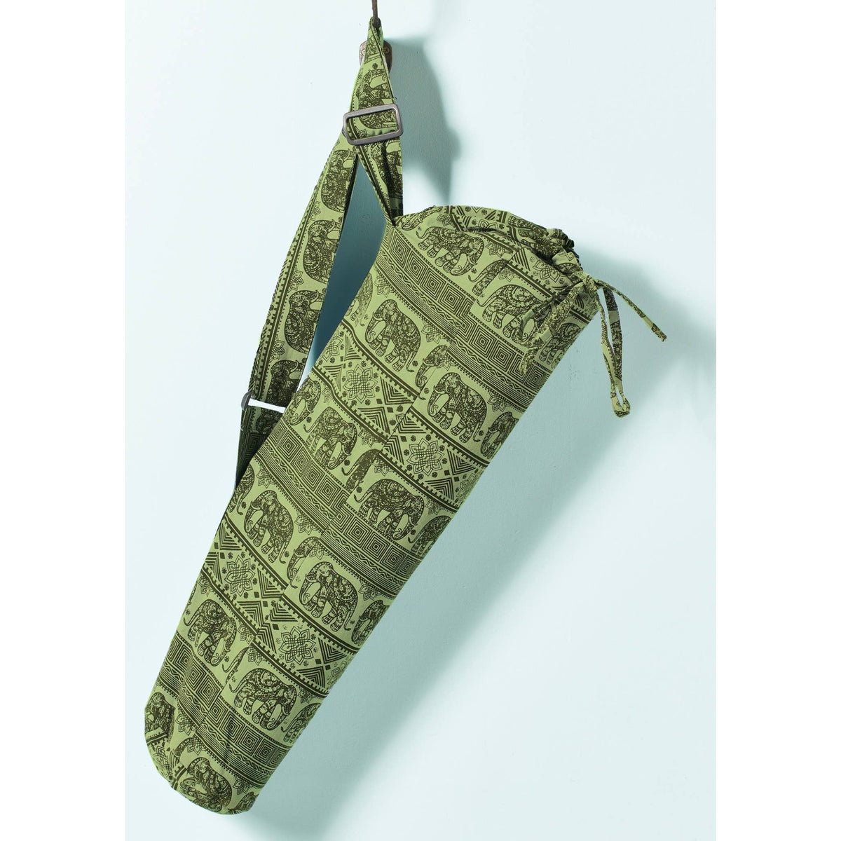 Elephant Cotton Yoga Mat Bag