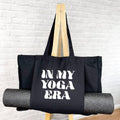 In My Yoga Era Organic Cotton Yoga Bag