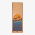 The Playful Dolphin Cork Yoga Mat