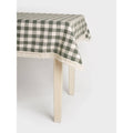 Organic Cotton Gingham Tablecloth - Pine