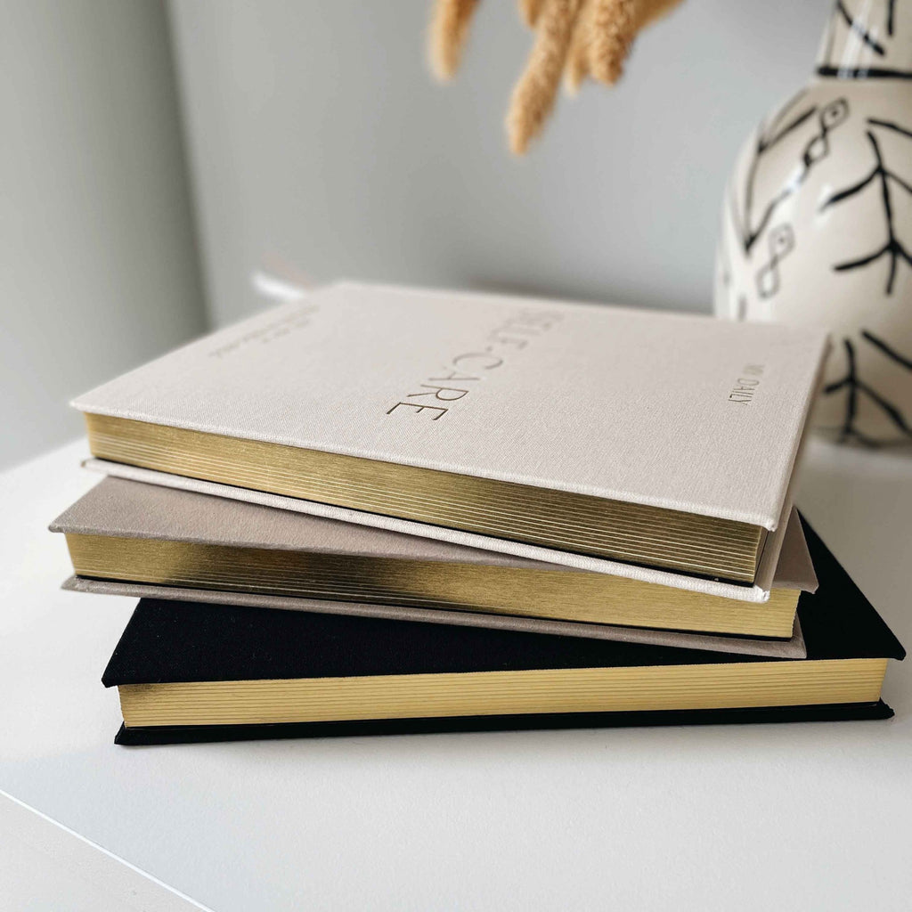 My Daily Self-Care Reflection & Gratitude Journal - Almond