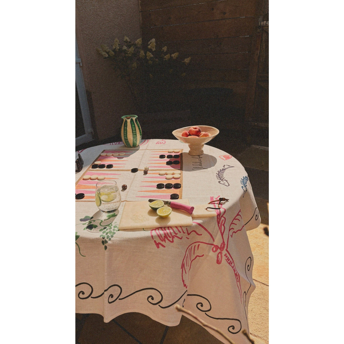 Sicilian Holiday Square Tablecloth - Small