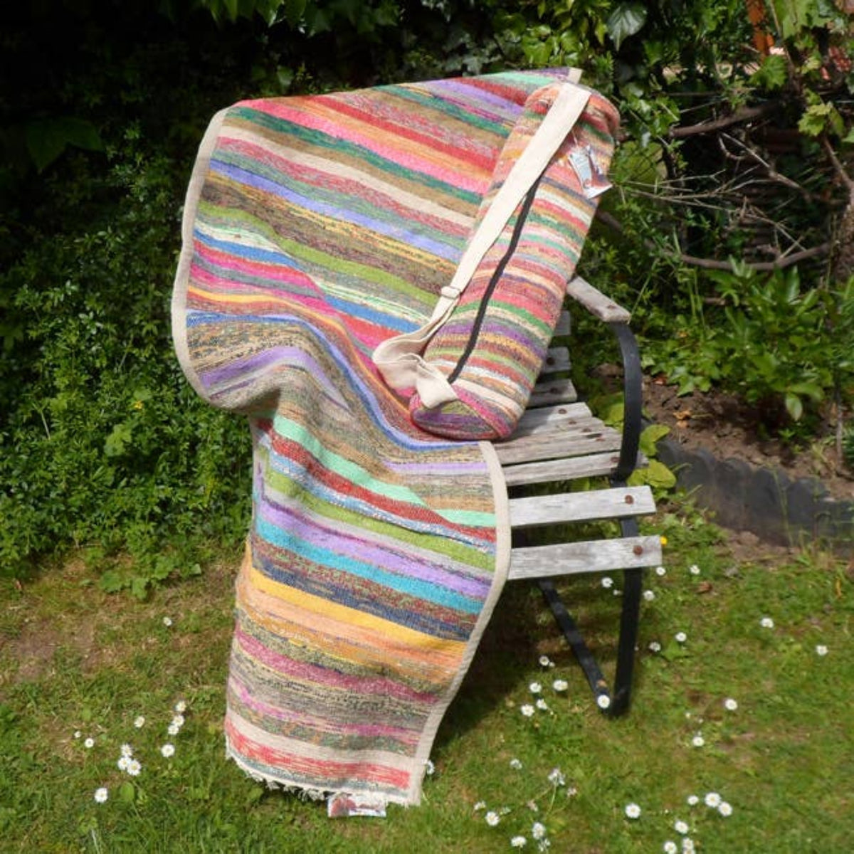 Handmade Woven Yoga Bag