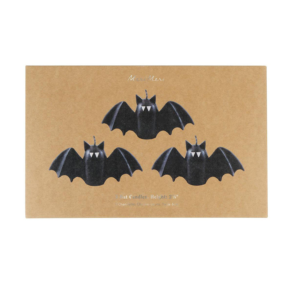 Bat Table Candles x 3 | Meri Meri Candle Bat Table Candles x 3