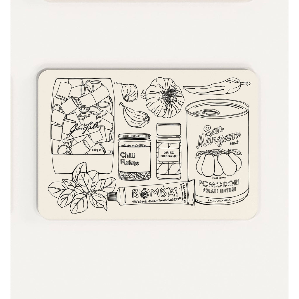 Pasta Placemats - Set of 6