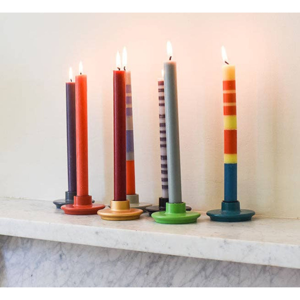 Small Candle Holder - Pearl White