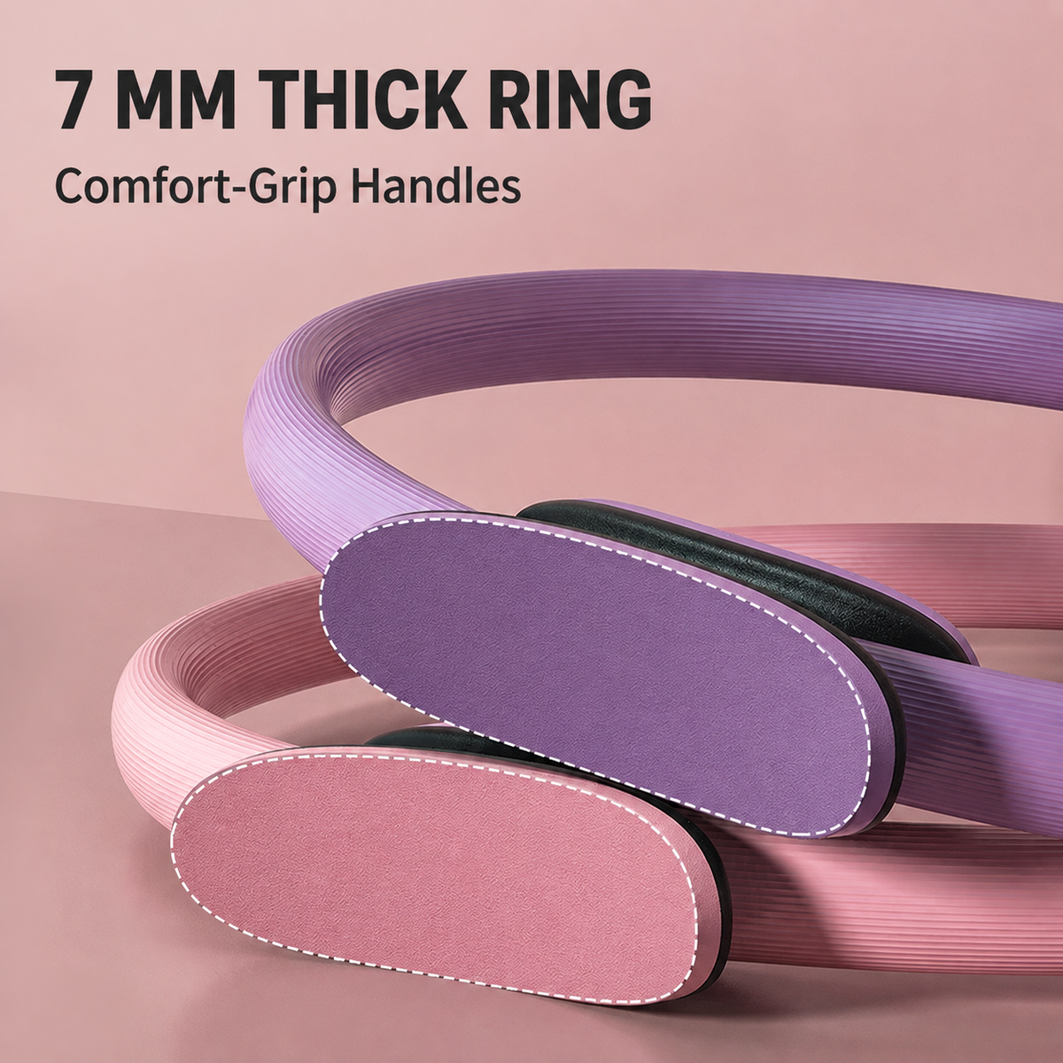 Pilates Resistance Ring with Padded Handles