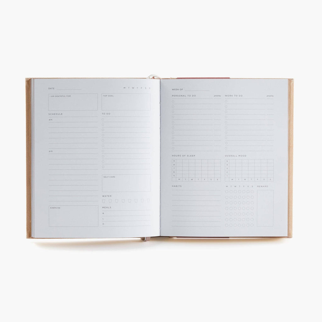Myga Deluxe Self-Care Journal - Beige