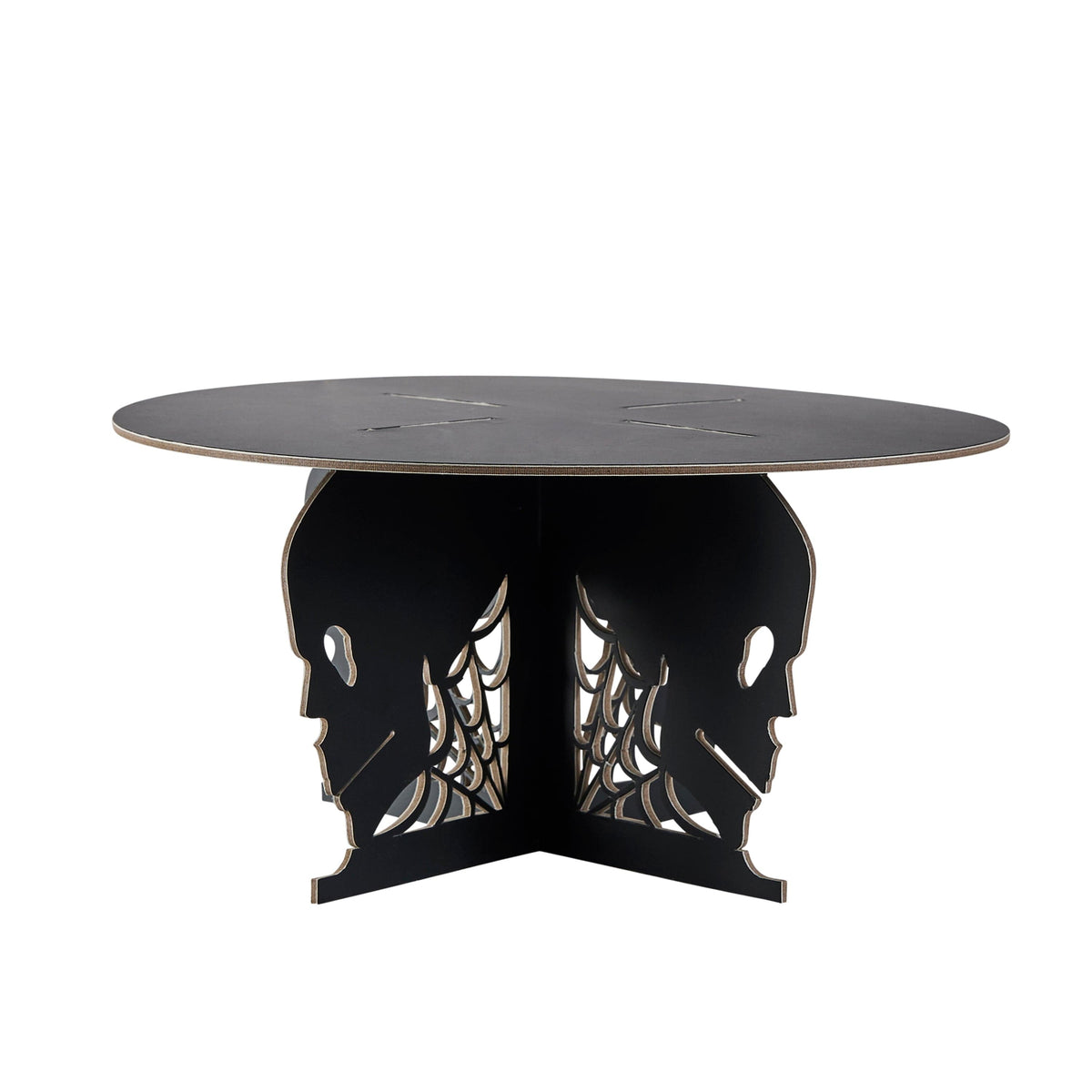 Black Skull Cake Stand cake stand Black Skull Cake Stand