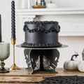 Black Skull Cake Stand cake stand Black Skull Cake Stand