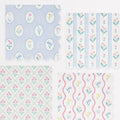 Bloomsbury Floral Large Party Napkins x 16 | Meri Meri party napkins Bloomsbury Floral Large Party Napkins x 16