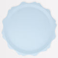 Blue Decorative Edge Compostable Dinner Party Plates x 8 | Meri Meri party plates Blue Decorative Edge Compostable Dinner Party Plates x 8
