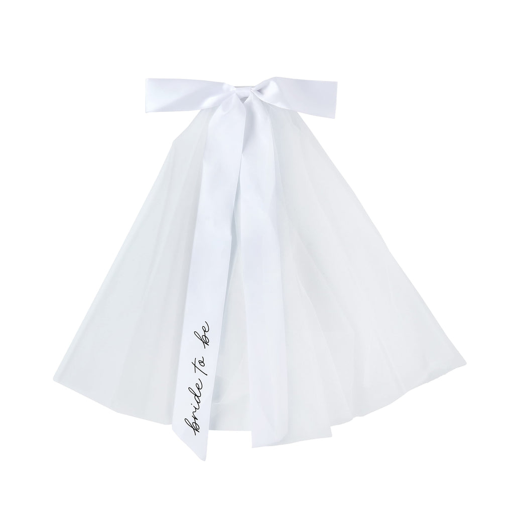 Bride To Be Bridal Bow Veil | Hen Party Supplies UK Party Accessories Bride To Be Bridal Bow Veil