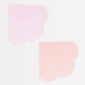Broderie Anglaise Lace Large Party Napkins x 16 | Meri Meri party napkins Broderie Anglaise Lace Large Party Napkins x 16