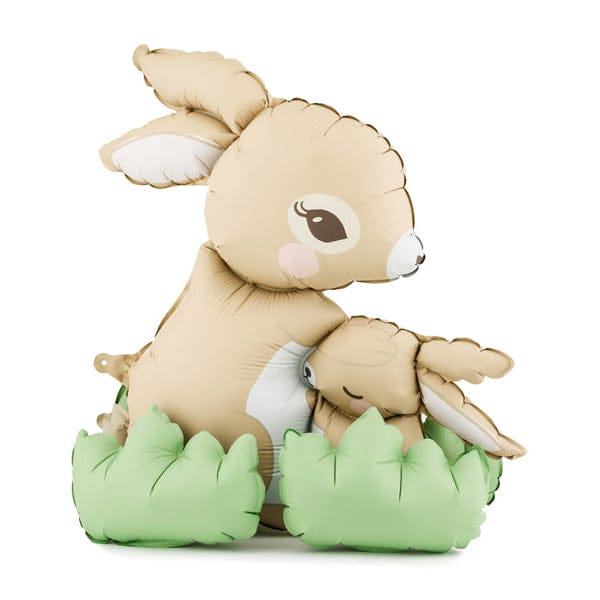 Bunnies Standing Foil Balloon - 24 inch Balloons Bunnies Standing Foil Balloon - 24 inch
