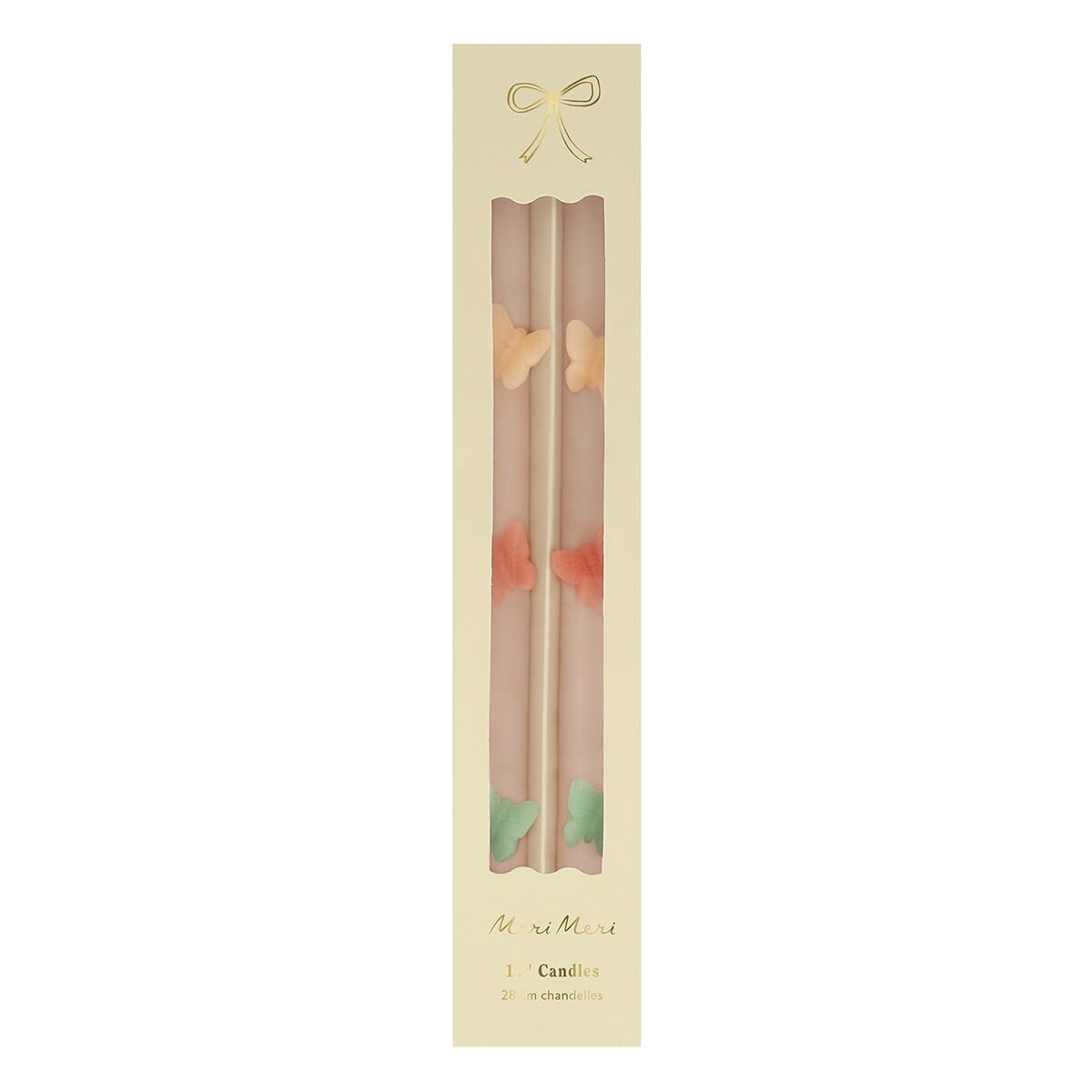 Butterfly Taper Table Candles x 2 | Meri Meri Party Table Candle Butterfly Taper Table Candles x 2