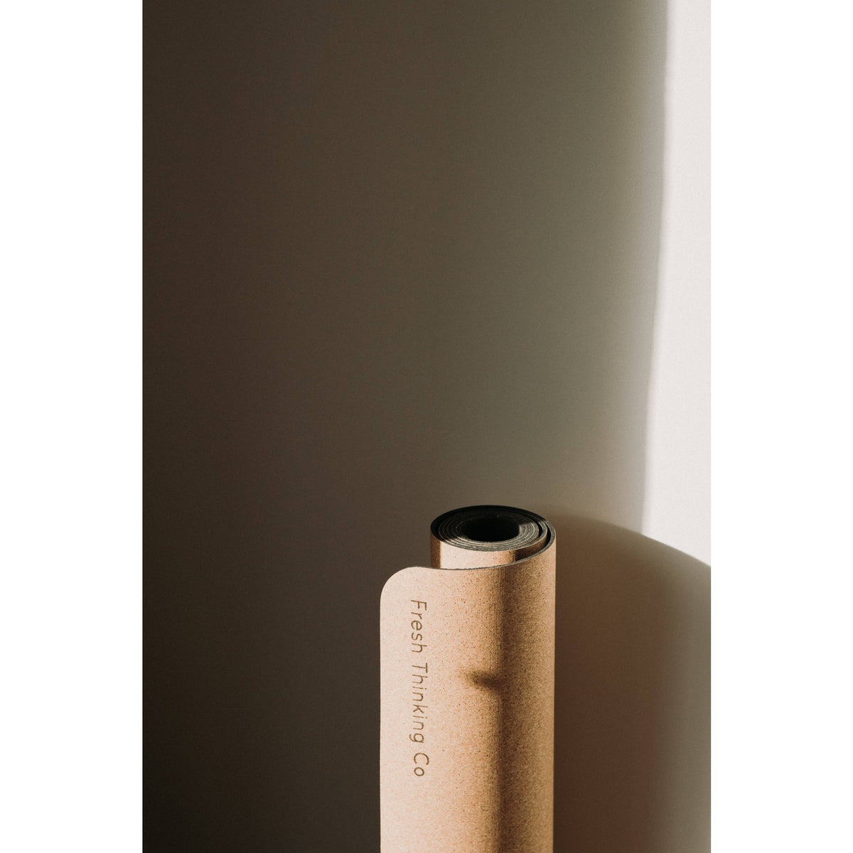 Cork Yoga Mat with Carry Strap