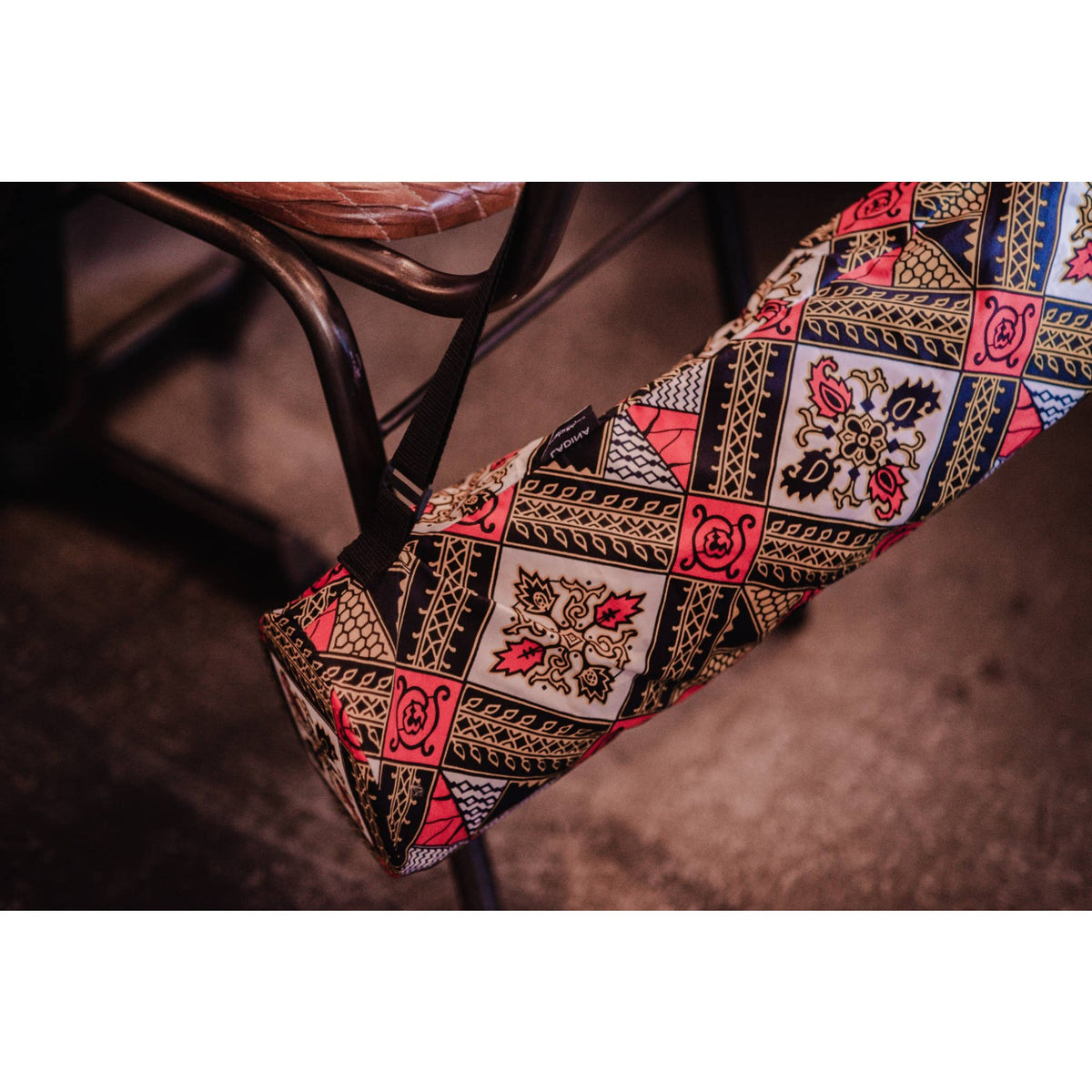 Handmade African Print Yoga Bag - Sunset